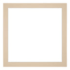 Passe Partout 35x35cm Carton Beige Edge 3cm Straight Front | Yourdecoration.com