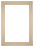 Passe Partout 35x50cm Carton Beige Edge 6cm Straight Front | Yourdecoration.com