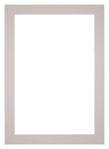 Passe Partout 35x50cm Carton Gray Gray Edge 5cm Straight Front | Yourdecoration.com