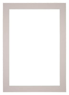 Passe Partout 35x50cm Carton Gray Gray Edge 5cm Straight Front | Yourdecoration.com