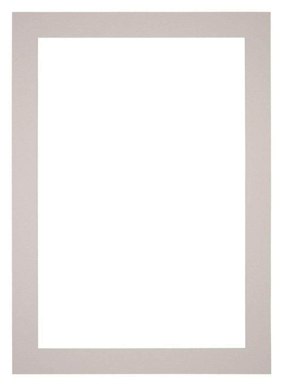 Passe Partout 35x50cm Carton Gray Gray Edge 5cm Straight Front | Yourdecoration.com