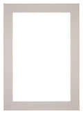 Passe Partout 35x50cm Carton Gray Gray Edge 6cm Straight Front | Yourdecoration.com