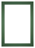 Passe Partout 35x50cm Carton Green Forest Edge 5cm Straight Front | Yourdecoration.com