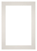 Passe Partout 35x50cm Carton Light Gray Edge 6cm Straight Front | Yourdecoration.com