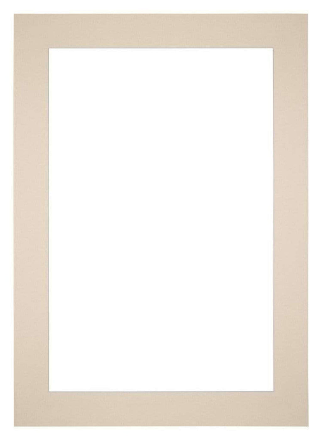 Passe Partout 35x50cm Carton Tint Edge 6cm Straight Front | Yourdecoration.com