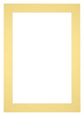 Passe Partout 35x50cm Carton Yellow Edge 6cm Straight Front | Yourdecoration.com