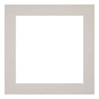 Passe Partout 40x40cm Carton Gray Gray Edge 5cm Straight Front | Yourdecoration.com