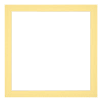 Passe Partout 40x40cm Carton Yellow Edge 3cm Straight Front | Yourdecoration.com