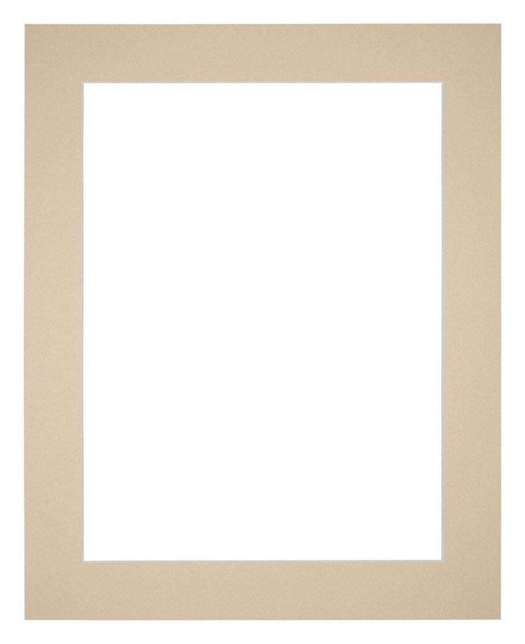 Passe Partout 40x50cm Carton Beige Edge 5cm Straight Front | Yourdecoration.com