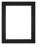 Passe Partout 40x50cm Carton Black Edge 5cm Straight Front | Yourdecoration.com
