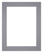 Passe Partout 40x50cm Carton Gray Edge 5cm Straight Front | Yourdecoration.com