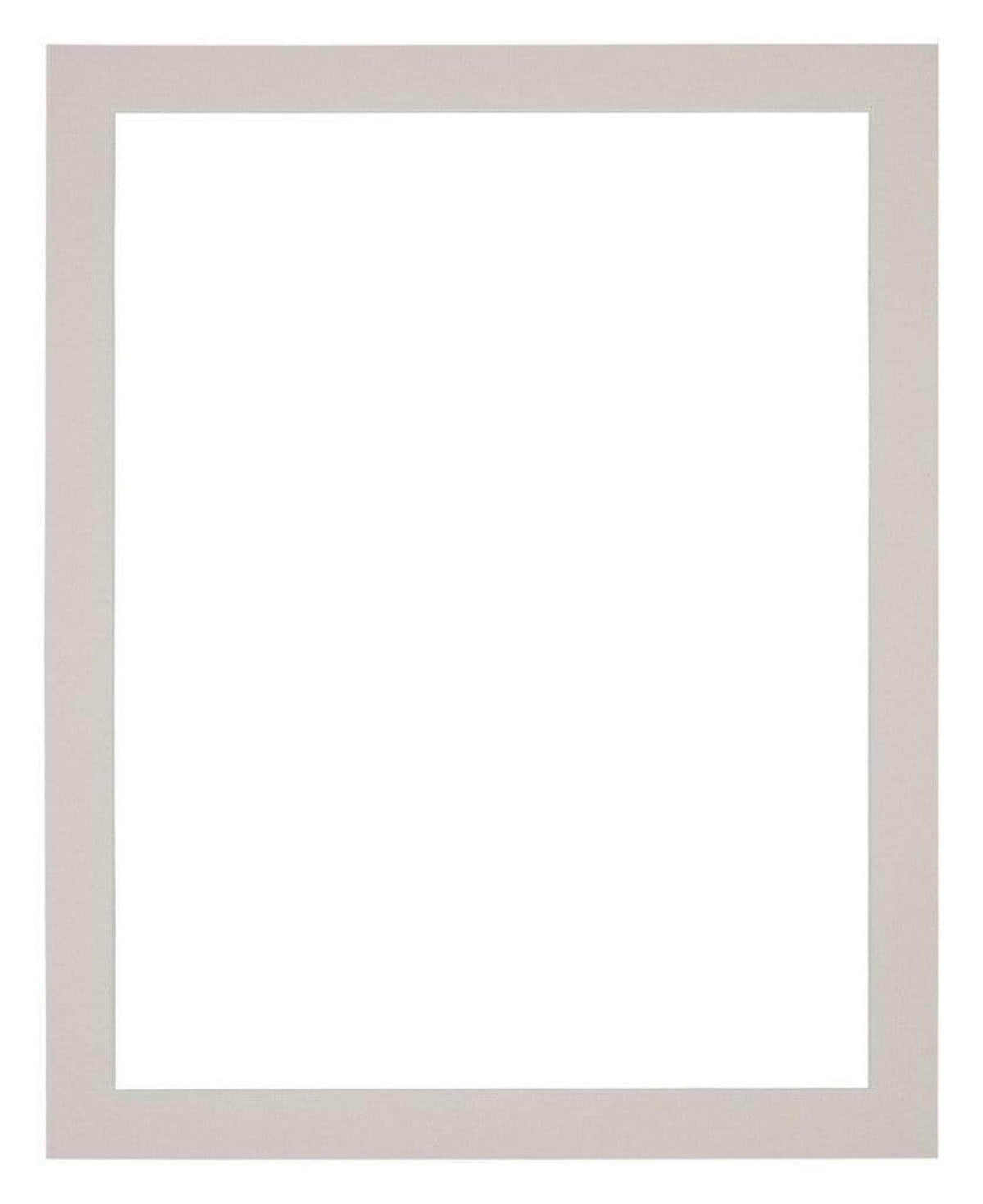 Passe Partout 40x50cm Carton Gray Gray Edge 3cm Straight Front | Yourdecoration.com