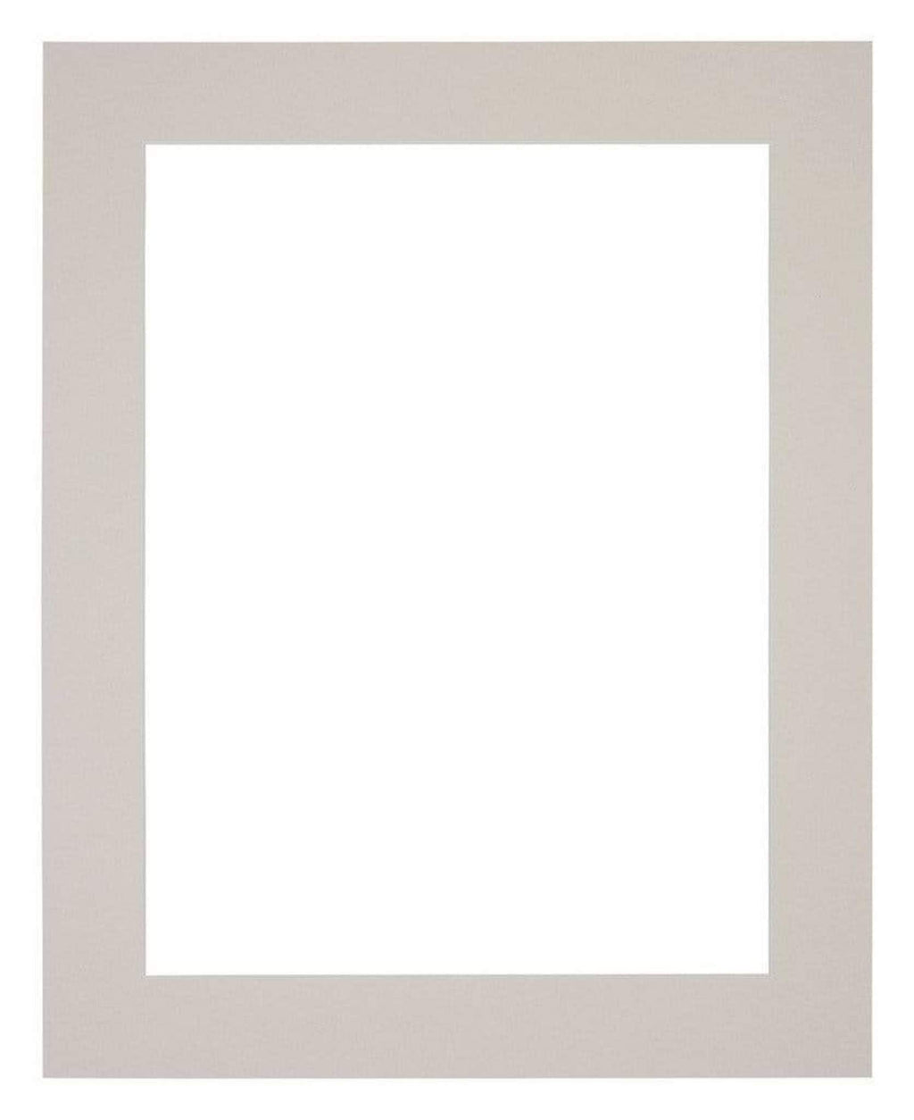 Passe Partout 40x50cm Carton Gray Gray Edge 5cm Straight Front | Yourdecoration.com