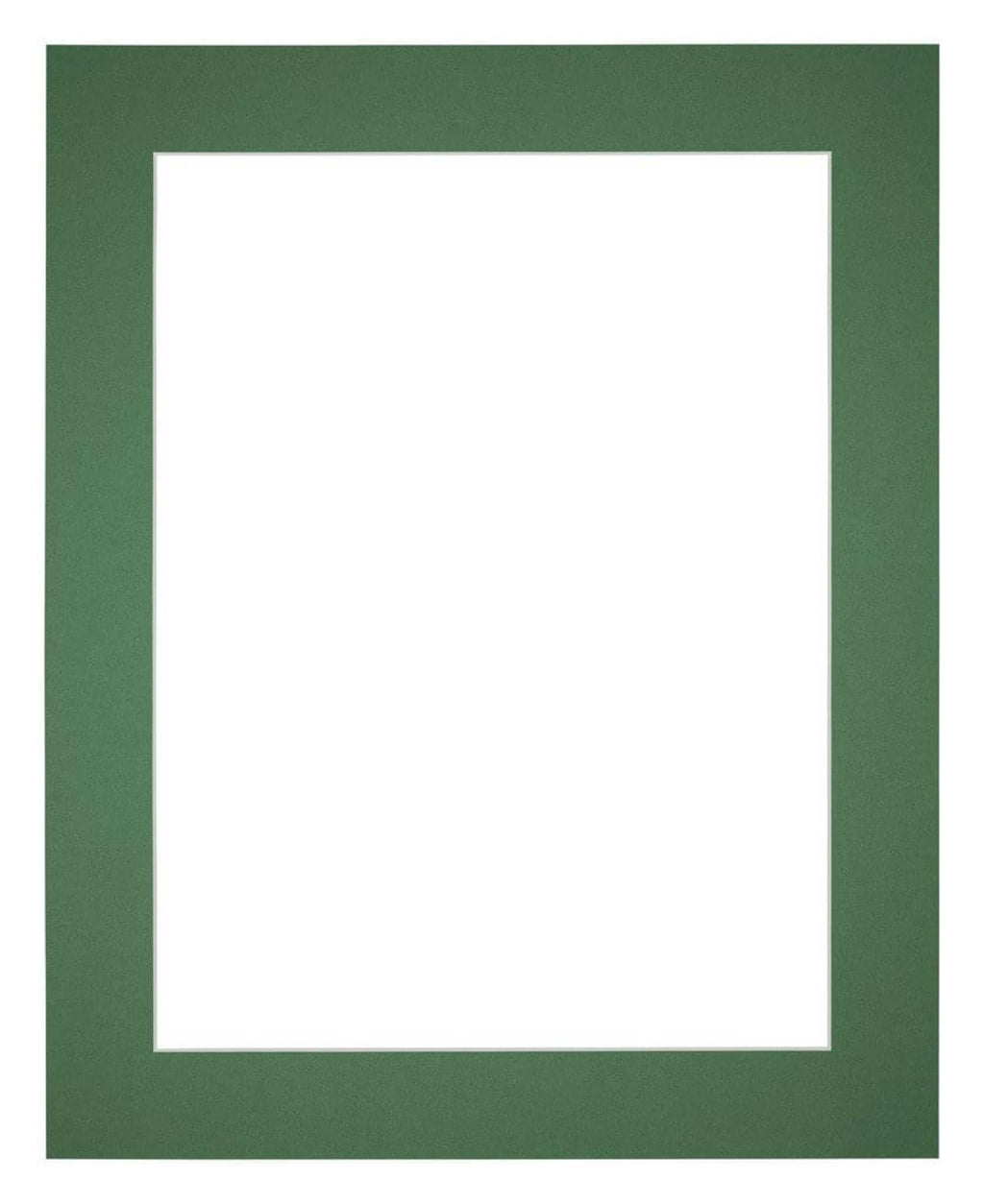 Passe Partout 40x50cm Carton Green Forest Edge 5cm Straight Front | Yourdecoration.com