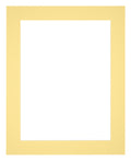 Passe Partout 40x50cm Carton Yellow Edge 5cm Straight Front | Yourdecoration.com