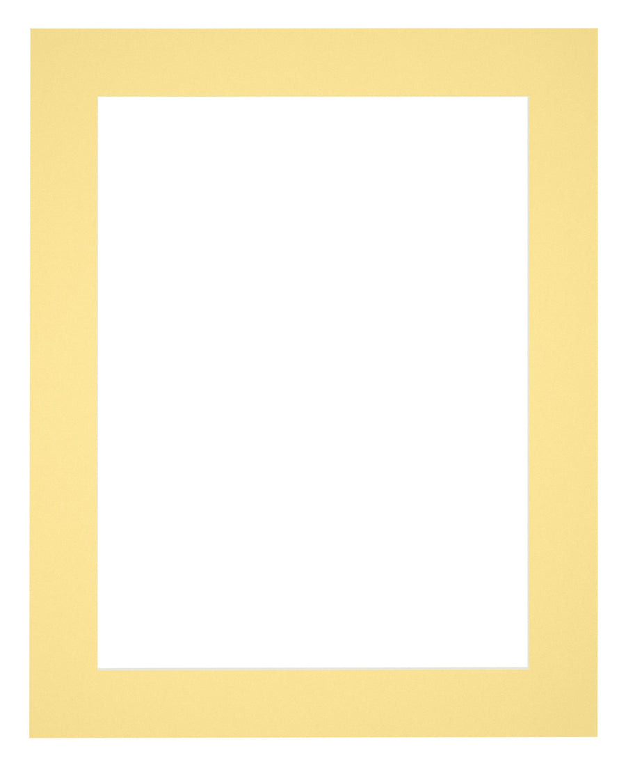 Passe Partout 40x50cm Carton Yellow Edge 5cm Straight Front | Yourdecoration.com