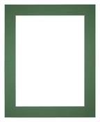 Passe Partout 40x55cm Carton Green Forest Edge 5cm Straight Front | Yourdecoration.com