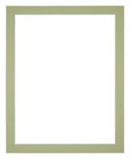 Passe Partout 40x55cm Carton Mint Green Edge 3cm Straight Front | Yourdecoration.com