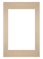 Passe Partout 40x60cm Carton Beige Edge Straight Front | Yourdecoration.com