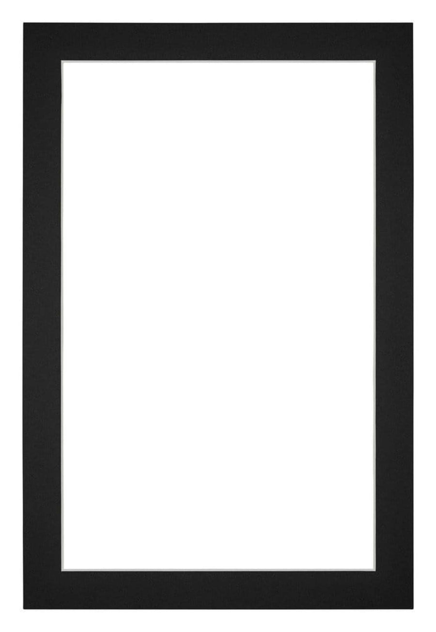 Passe Partout 40x60cm Carton Black Edge 3cm Straight Front | Yourdecoration.com