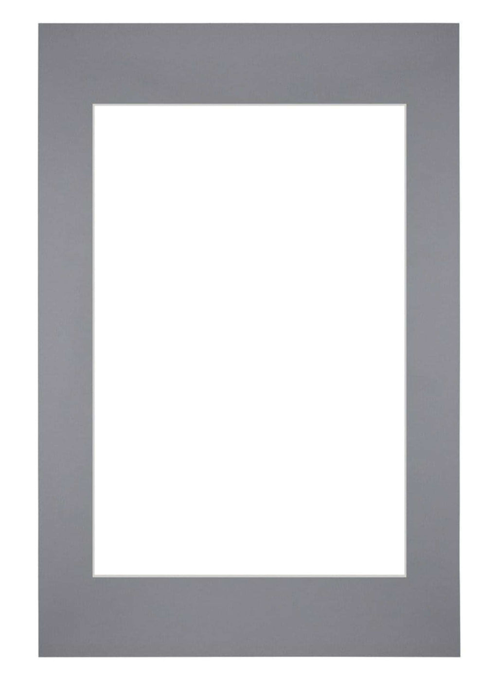 Passe Partout 40x60cm Carton Gray Edge Straight Front | Yourdecoration.com