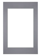 Passe Partout 40x60cm Carton Gray Edge Straight Front | Yourdecoration.com