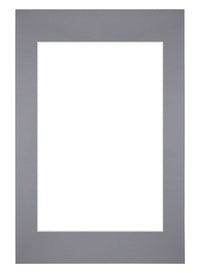 Passe Partout 40x60cm Carton Gray Edge Straight Front | Yourdecoration.com