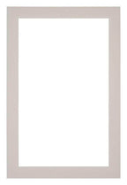 Passe Partout 40x60cm Carton Gray Gray Edge 3cm Straight Front | Yourdecoration.com
