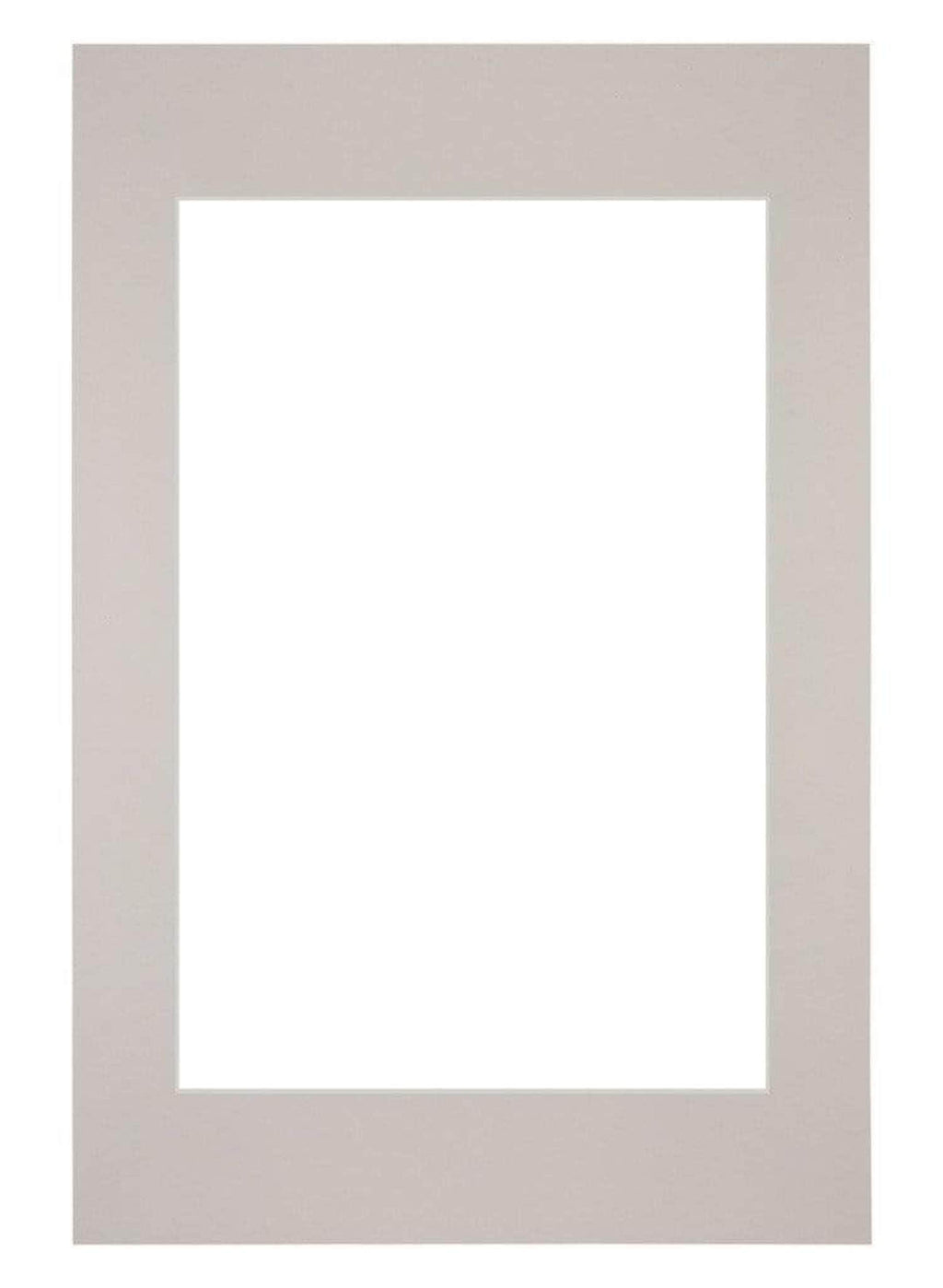 Passe Partout 40x60cm Carton Gray Gray Edge Straight Front | Yourdecoration.com
