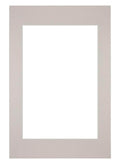 Passe Partout 40x60cm Carton Gray Gray Edge Straight Front | Yourdecoration.com
