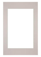 Passe Partout 40x60cm Carton Gray Gray Edge Straight Front | Yourdecoration.com