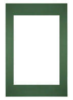 Passe Partout 40x60cm Carton Green Forest Edge Straight Front | Yourdecoration.com