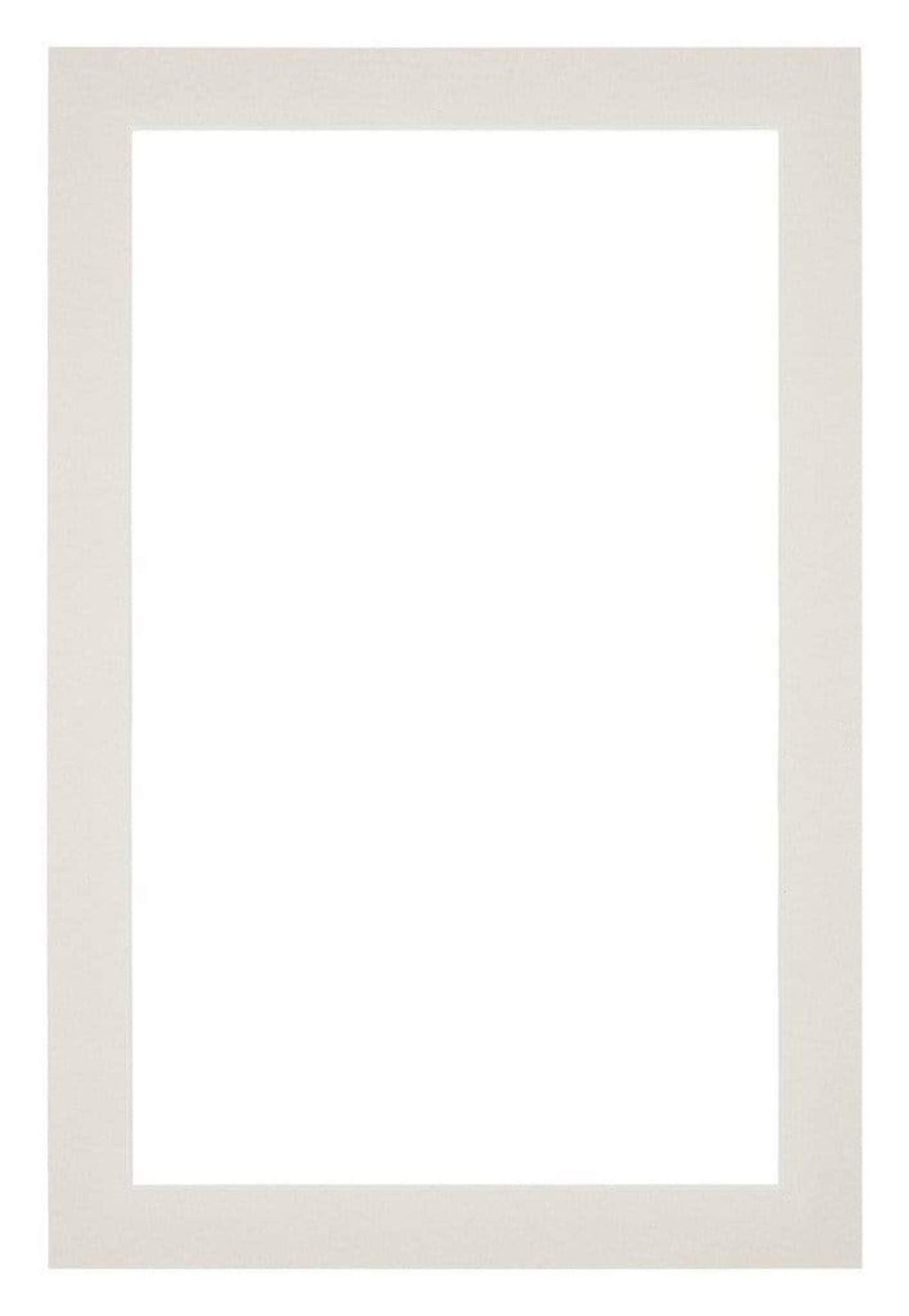 Passe Partout 40x60cm Carton Light Gray Edge 3cm Straight Front | Yourdecoration.com