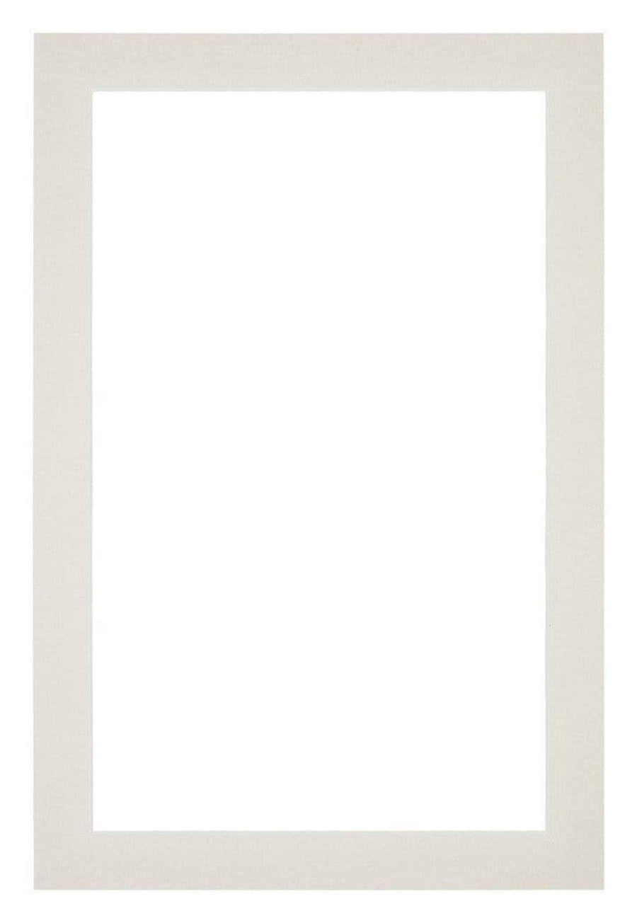 Passe Partout 40x60cm Carton Light Gray Edge 3cm Straight Front | Yourdecoration.com