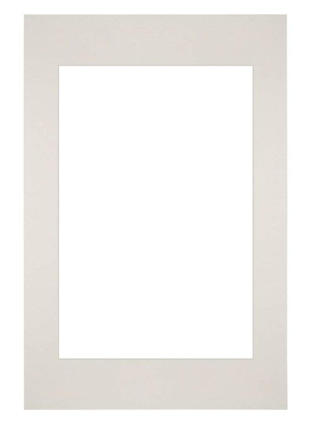 Passe Partout 40x60cm Carton Light Gray Edge Straight Front | Yourdecoration.com