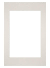 Passe Partout 40x60cm Carton Light Gray Edge Straight Front | Yourdecoration.com