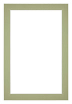 Passe Partout 40x60cm Carton Mint Green Edge 3cm Straight Front | Yourdecoration.com