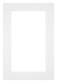 Passe Partout 40x60cm Carton White Edge 5cm Straight Front | Yourdecoration.com