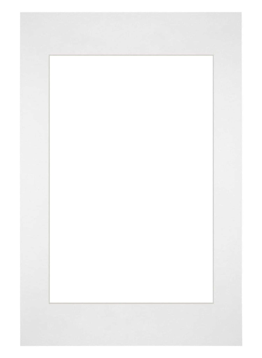 Passe Partout 40x60cm Carton White Edge Straight Front | Yourdecoration.com