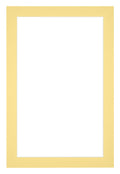 Passe Partout 40x60cm Carton Yellow Edge 3cm Straight Front | Yourdecoration.com