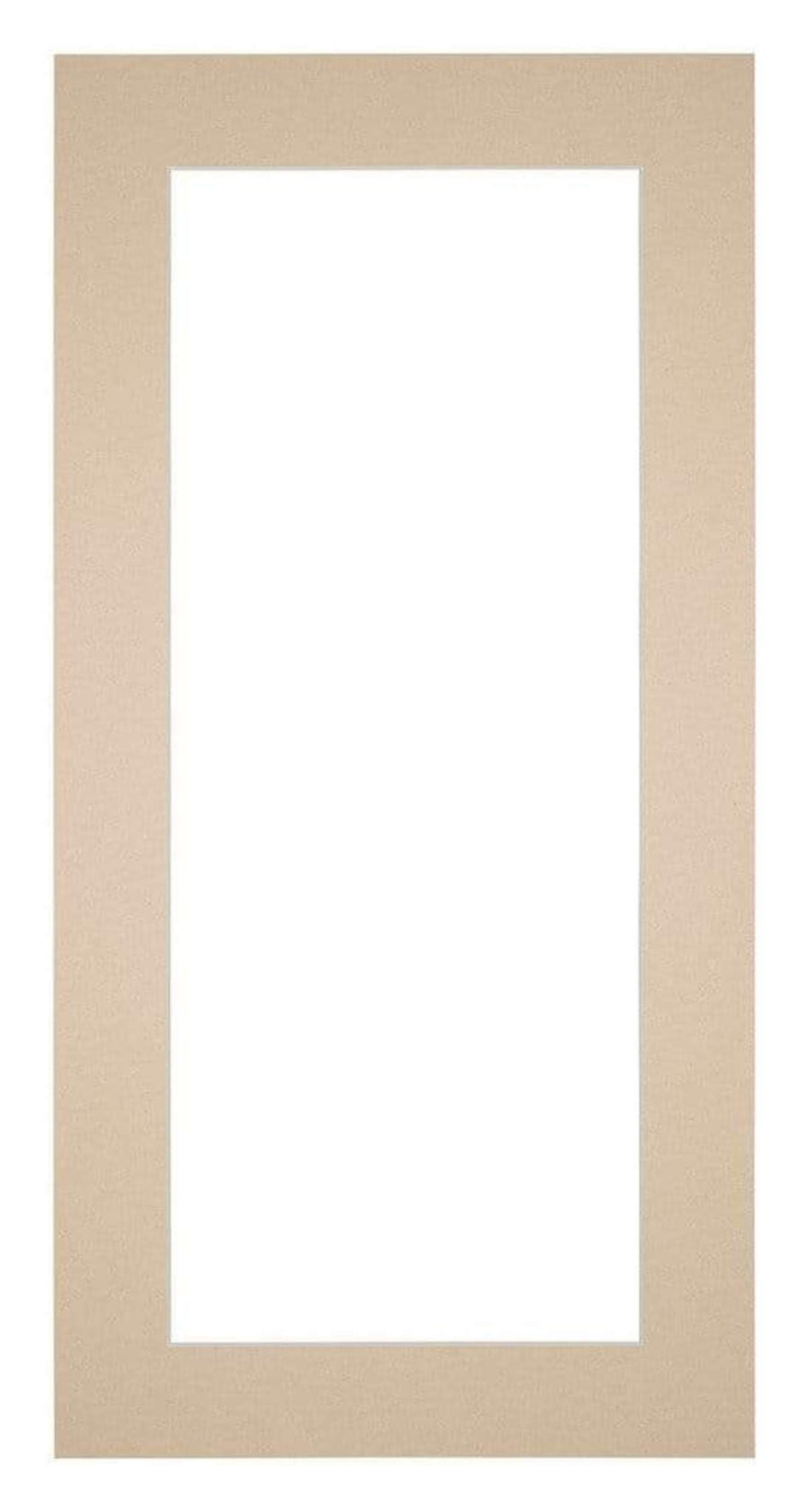 Passe Partout 40x70cm Carton Beige Edge 5cm Straight Front | Yourdecoration.com