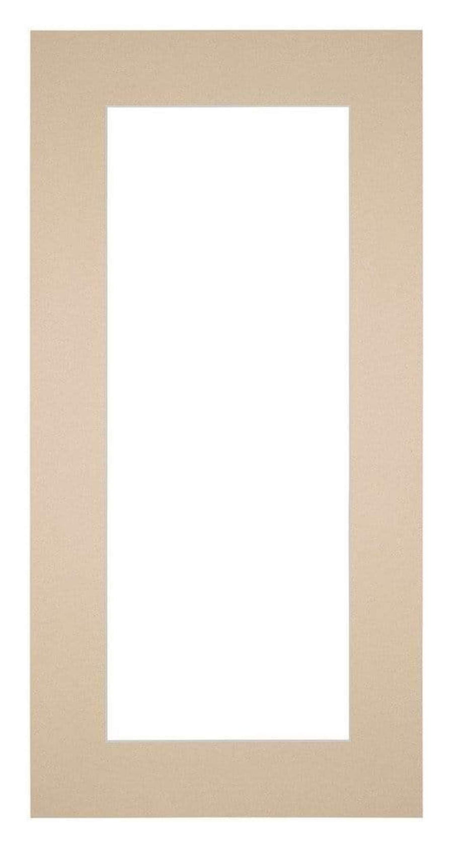 Passe Partout 40x70cm Carton Beige Edge 6cm Straight Front | Yourdecoration.com
