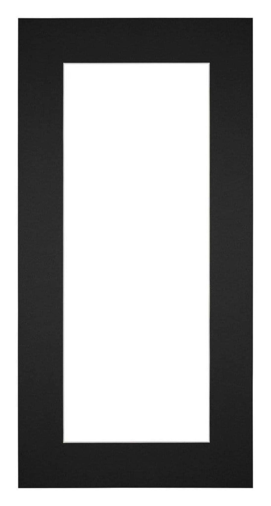Passe Partout 40x70cm Carton Black Edge 6cm Straight Front | Yourdecoration.com