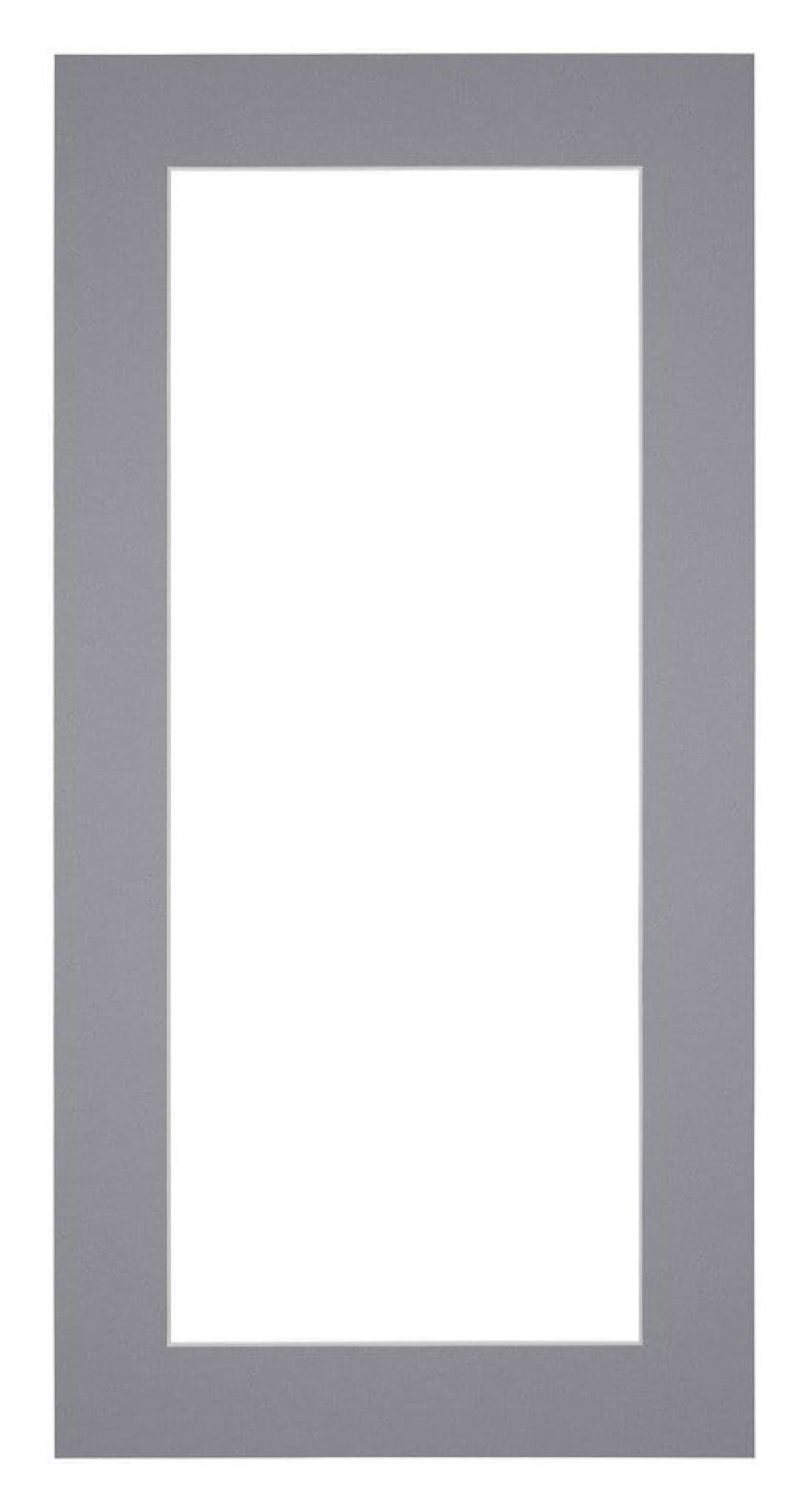 Passe Partout 40x70cm Carton Gray Edge 5cm Straight Front | Yourdecoration.com