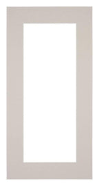 Passe Partout 40x70cm Carton Gray Gray Edge 6cm Straight Front | Yourdecoration.com