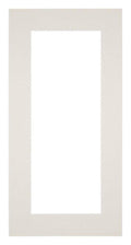 Passe Partout 40x70cm Carton Light Gray Edge 6cm Straight Front | Yourdecoration.com