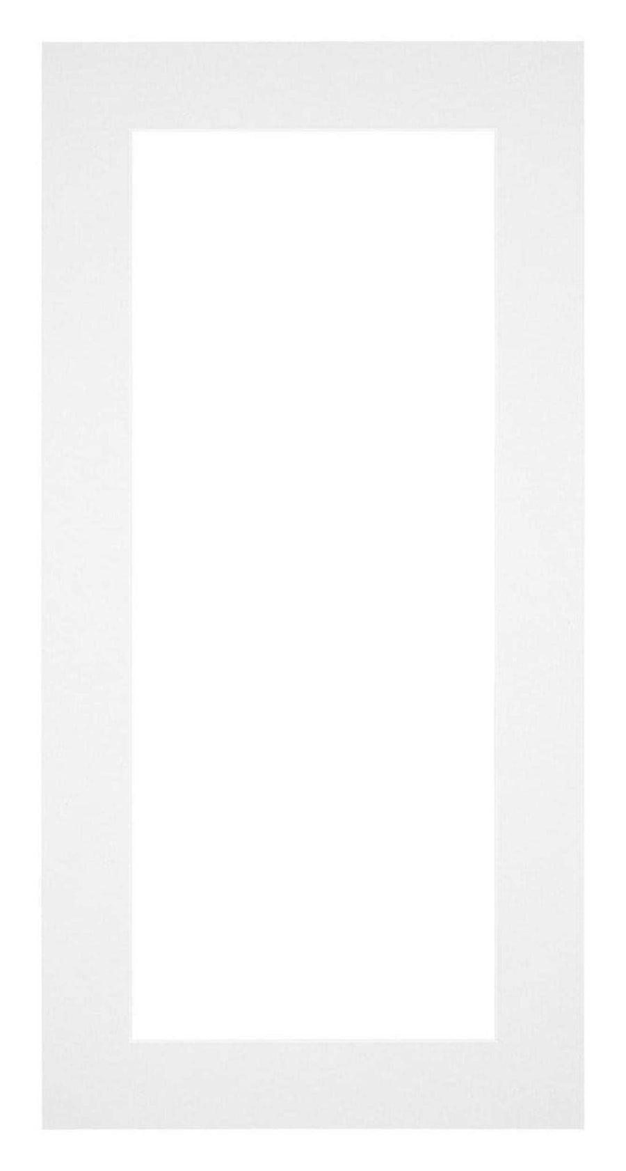 Passe Partout 40x70cm Carton White Edge 5cm Straight Front | Yourdecoration.com