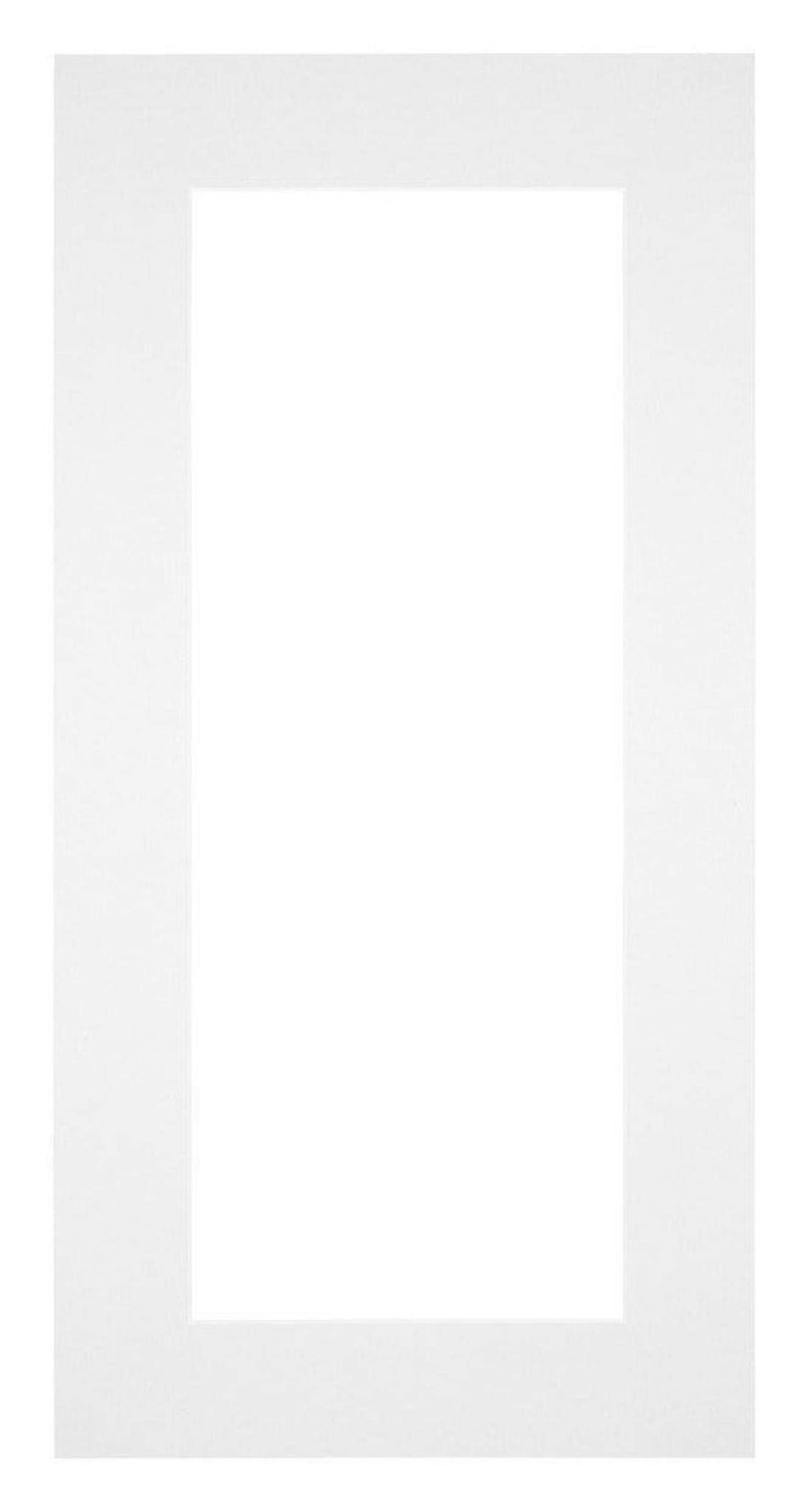 Passe Partout 40x70cm Carton White Edge 6cm Straight Front | Yourdecoration.com
