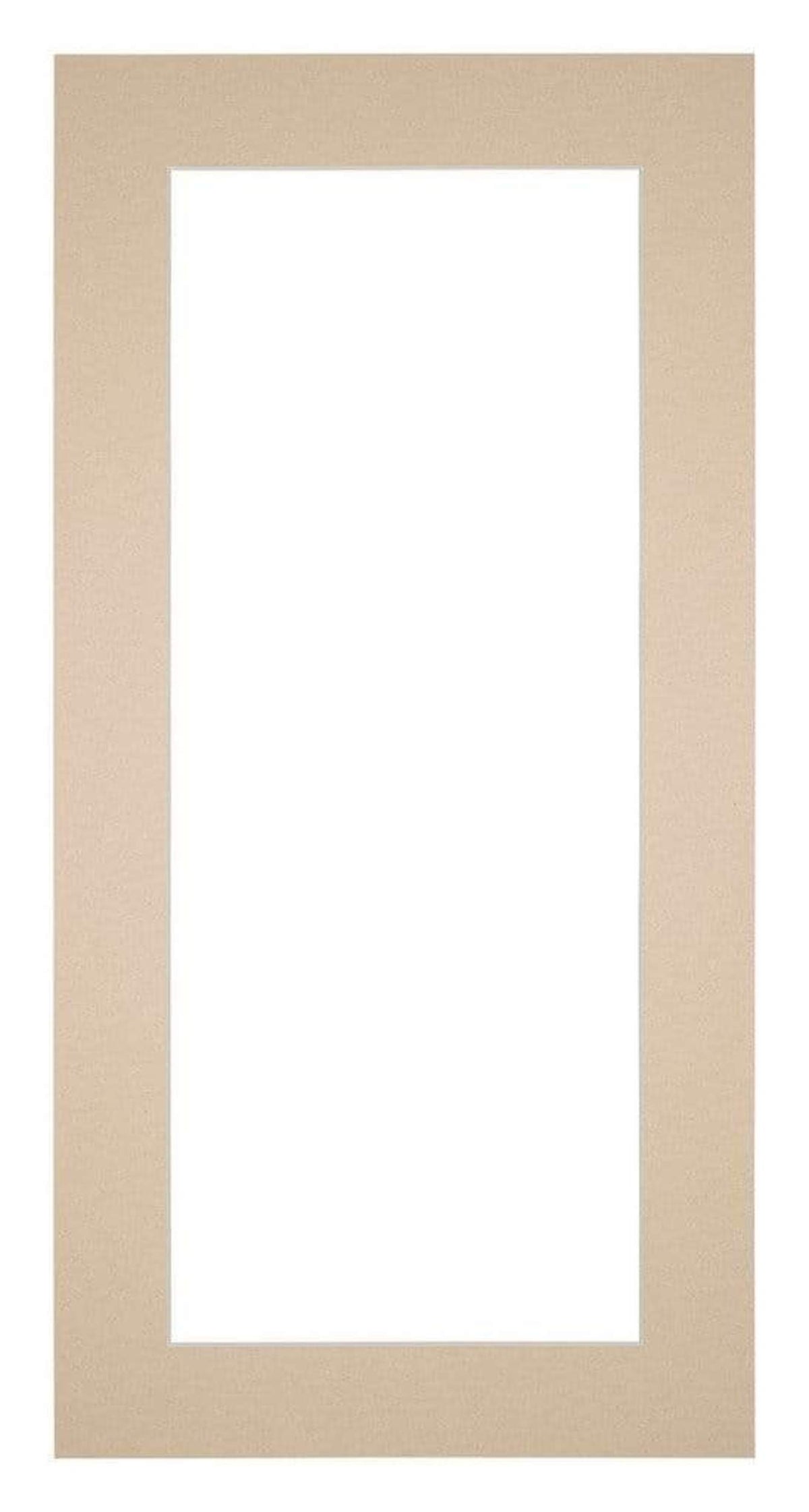 Passe Partout 40x80cm Carton Beige Edge 5cm Straight Front | Yourdecoration.com