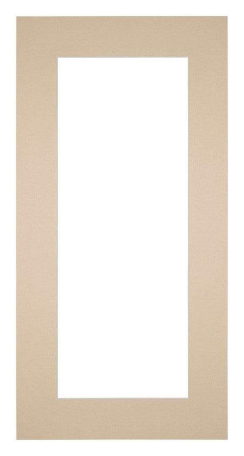 Passe Partout 40x80cm Carton Beige Edge 6cm Straight Front | Yourdecoration.com
